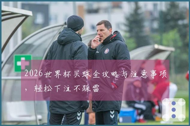 2026世界杯买球全攻略与注意事项，轻松下注不踩雷